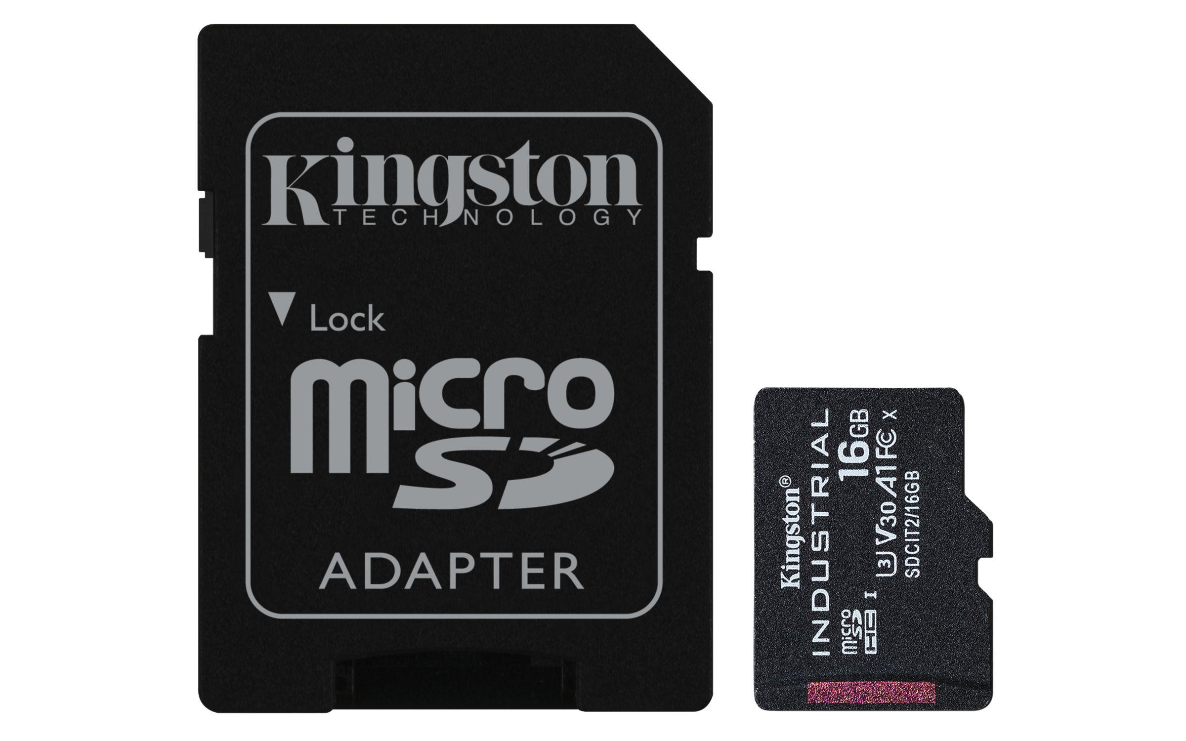 Cartão de Memória KINGSTON SDCIT2/16GB (16GB - Classe 10 - 100 MB/s - Preto)