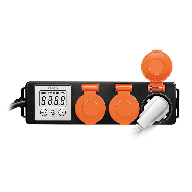 Bloco de Tomadas LOGILINK EM0008 (Policarbonato), miniatura 3