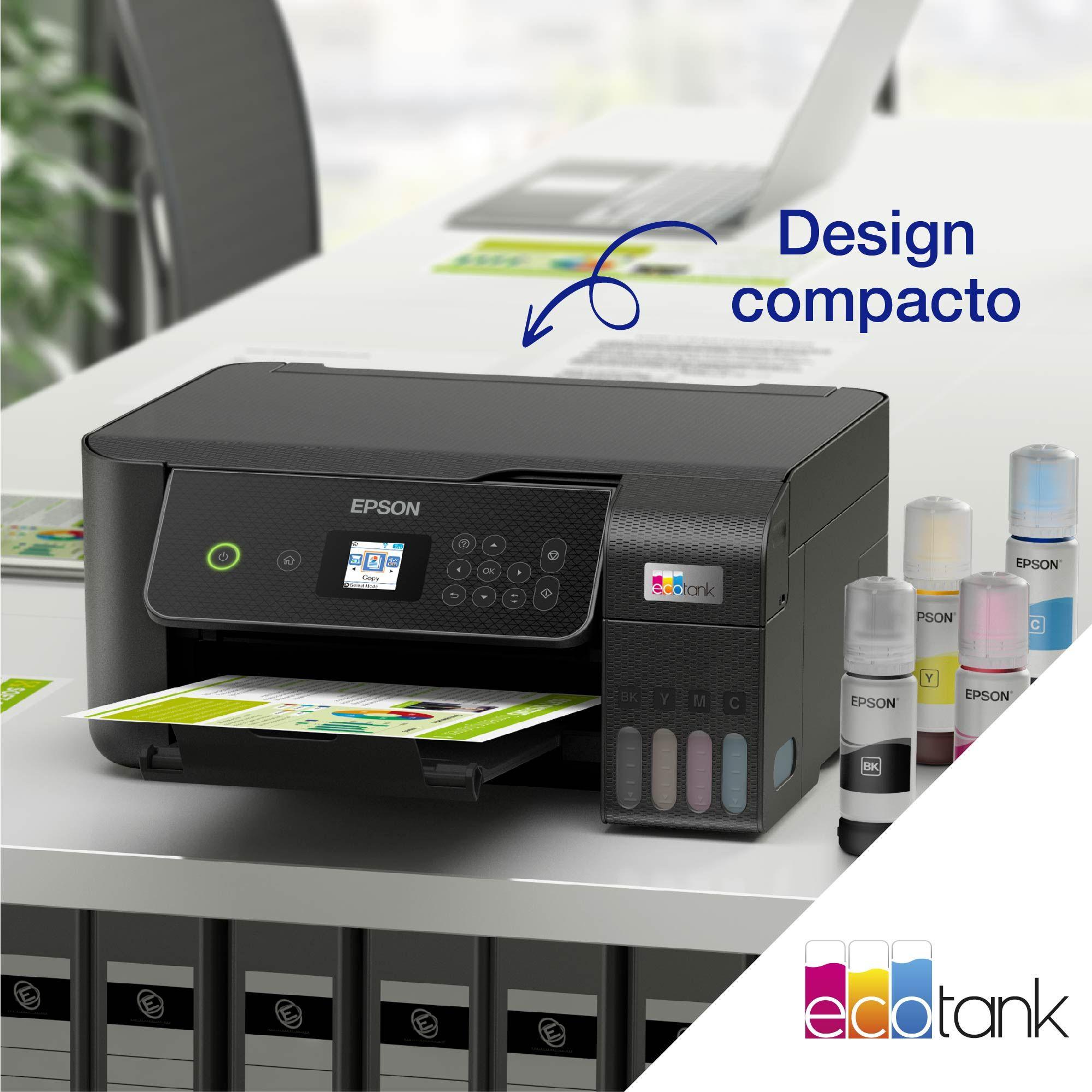 Impressora Multifunções EPSON EcoTank ET-2870 (A4 - Impressão a cores - 100 folhas - Preto) — miniatura 5