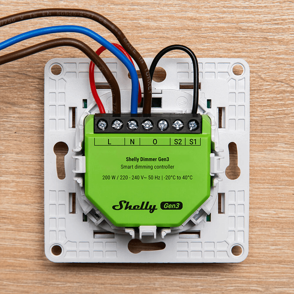 Regulador de Intensidade SHELLY Dimmer Gen4 (200 W - Sem Neutro) — miniatura 4