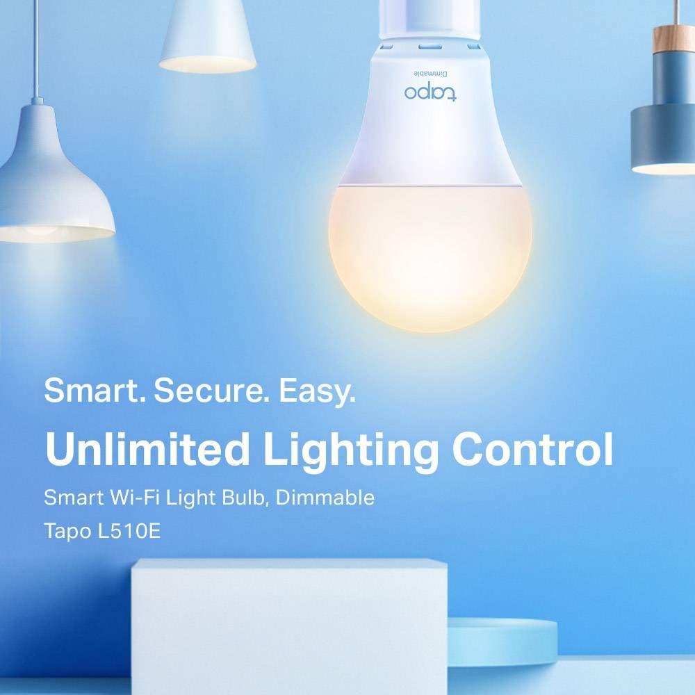 Lâmpada Inteligente TP-LINK Tapo L510E (Branco e Amarelo) — miniatura 2