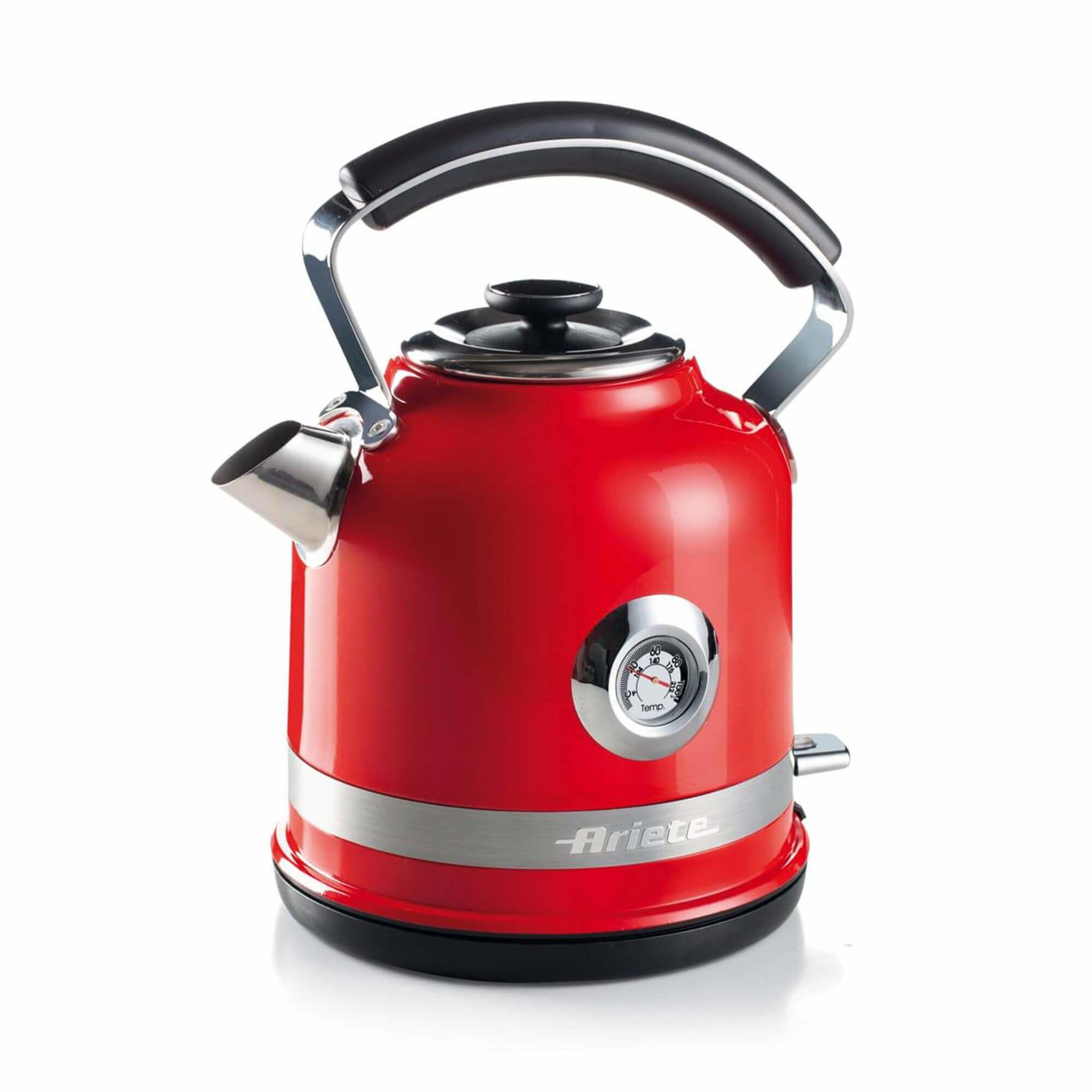 Jarro Elétrico ARIETE 2854/00 (2000 W - 1,7 l - Aço inoxidável - Vermelho)