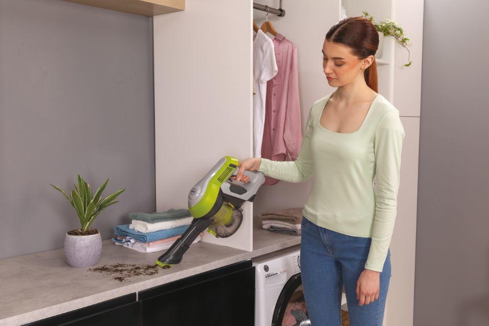 Aspirador Vertical HOOVER HF110H011 (Altura 112 cm - Cinzento/Lima) — miniatura 22