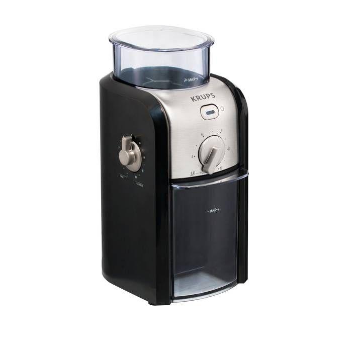 Moinho de Café KRUPS GVX242 (100 W - 200 g - Aço inoxidável - Preto e Cromado), miniatura 5