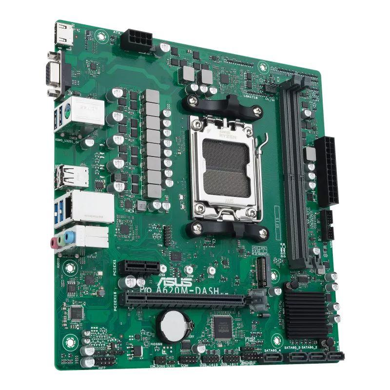 Motherboard ASUS PRO A620M-DASH-CSM (AM5 - micro ATX - Duplo canal) — miniatura 3