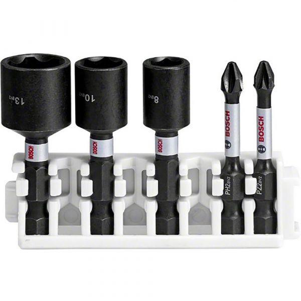 Conjunto de Pontas de Aparafusar BOSCH Impact Control 2608522350 (Plástico)