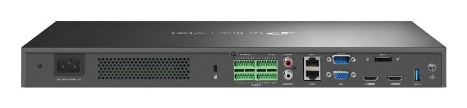 Gravador de Vídeo em Rede TP-LINK VIGI NVR4064H (64 Canais - 4K - 4 Baias - Preto), miniatura 2