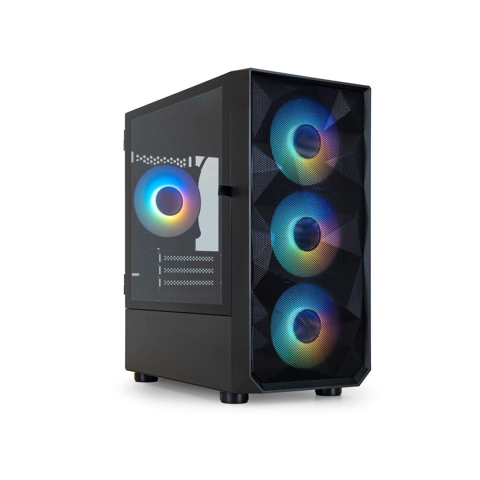 Caixa PC Gaming TOOQ Seizure TQGCC901-B (micro ATX, Mini-ITX - Micro-ATX, Mini-ITX - Aço - Preto)