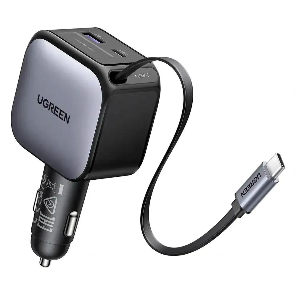 Carregador de Isqueiro UGREEN EC604 (145 W - Preto), miniatura 2