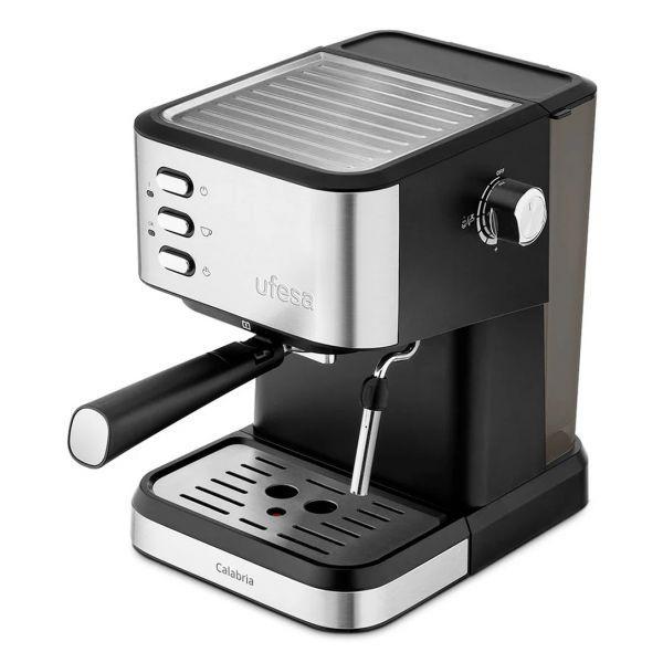 Máquina de Café Expresso UFESA Calabria (Café moído - 1050 W - 20 bar - Preto e Aço Inoxidável), miniatura 4