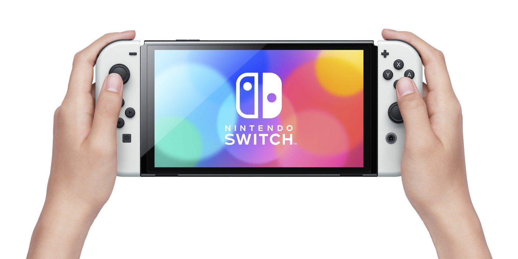 Consola Portátil NINTENDO Switch OLED (NVIDIA - 64 GB - 7" - Branco) — miniatura 5