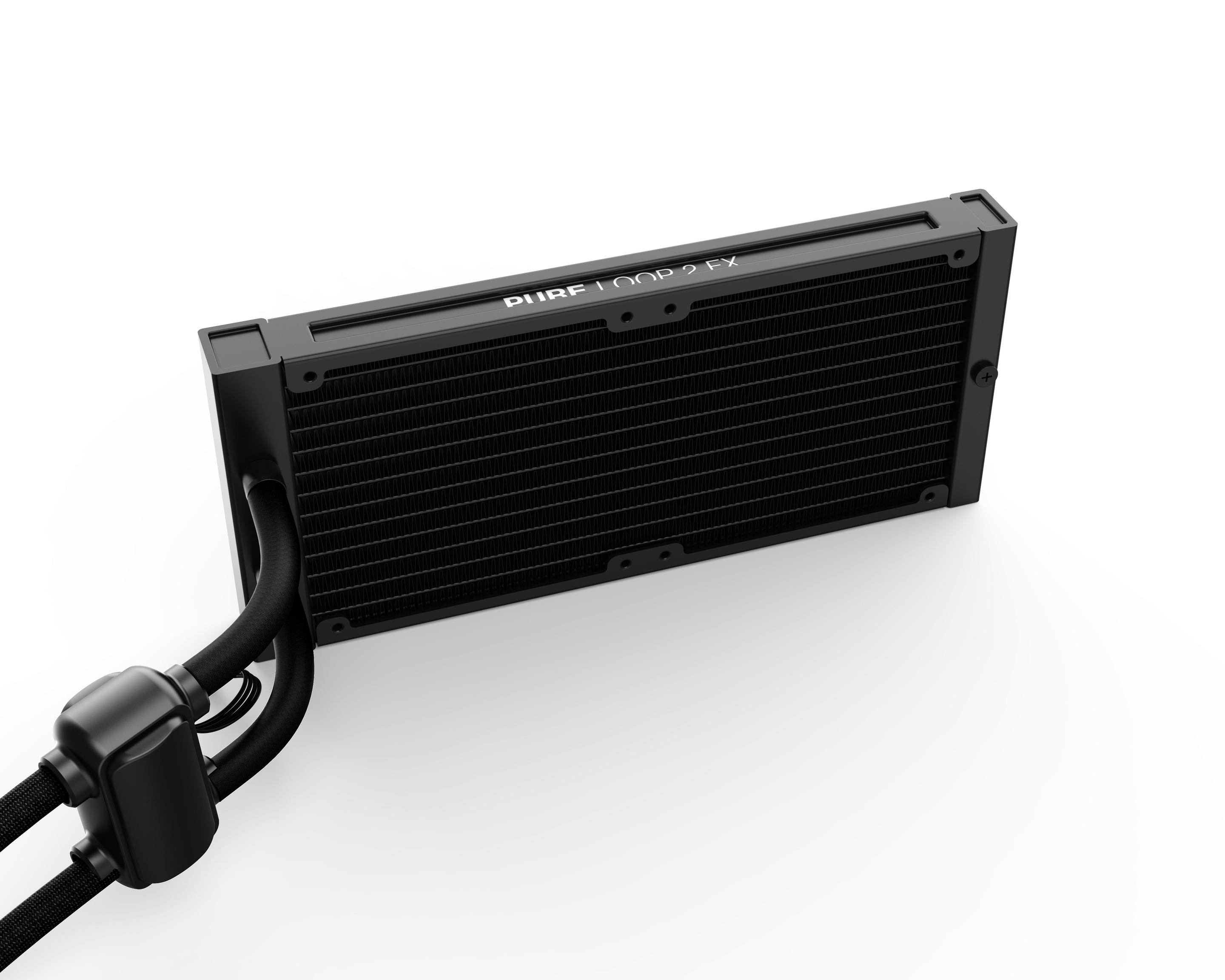 Refrigeração Líquida Tudo-em-Um BE QUIET! Pure Loop 2 FX 240mm (120 mm - 2 ventoinhas - 2500 RPM - Preto) — miniatura 3