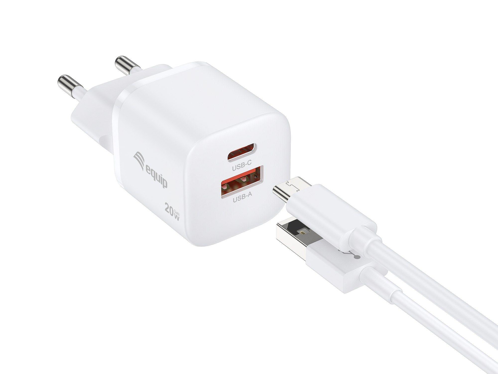 Pack de 25 Carregadores de Dispositivos Móveis EQUIP 245536 (20 W - Branco) — miniatura 3