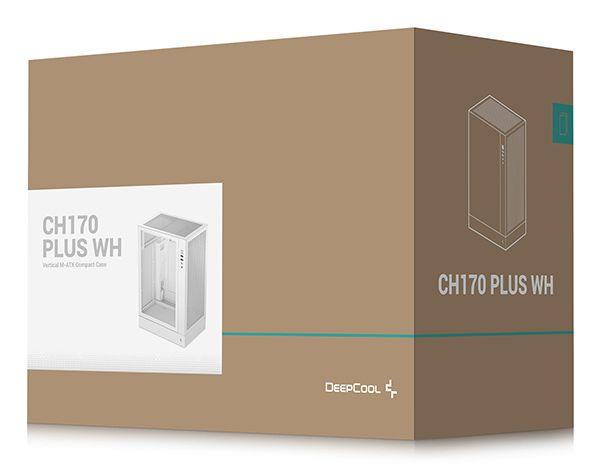 Caixa PC DEEPCOOL CH170 PLUS WH (micro ATX, Mini-ITX - ATX, PS2, SFX, SFX-L - Torre média - Branco) — miniatura 11