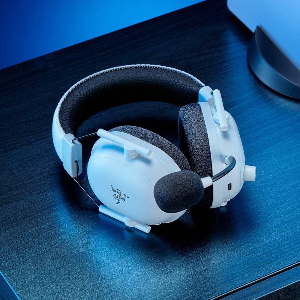 Headset Gaming RAZER BlackShark V2 Pro PS (Binaural - Sem fios - Circum-aural - Branco) — miniatura 4