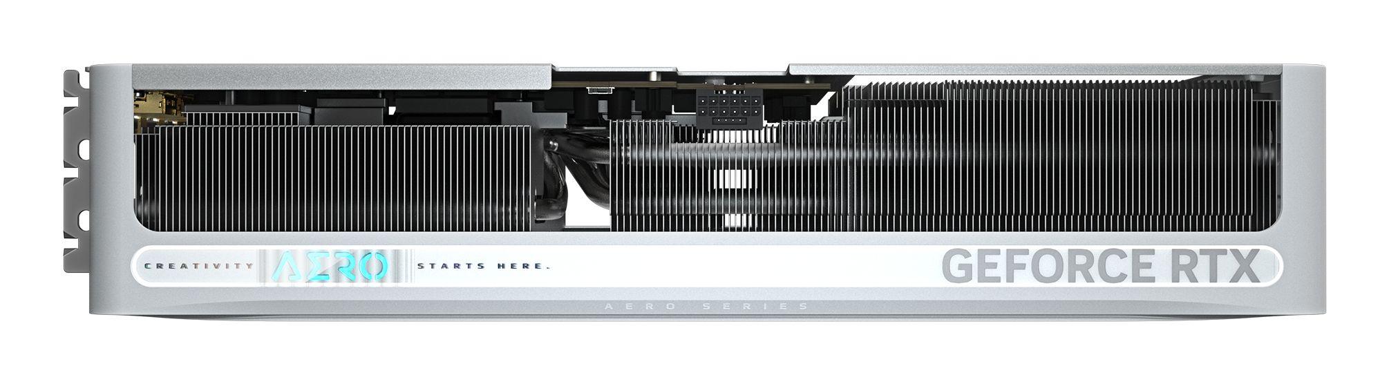 Placa Gráfica GIGABYTE GeForce RTX 5070 Ti AERO OC 16G (GeForce RTX 5070 Ti - 30000 MHz - 16 GB - Branco) — miniatura 7