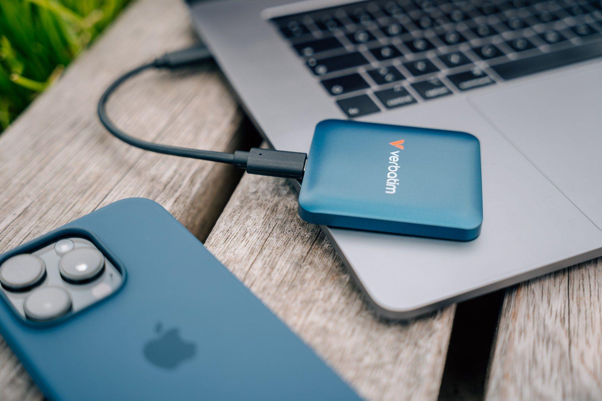 SSD VERBATIM Snapback 1TB (1 TB - M.2 - USB 3.2 Gen 2x2 - Azul Metálico) — miniatura 7