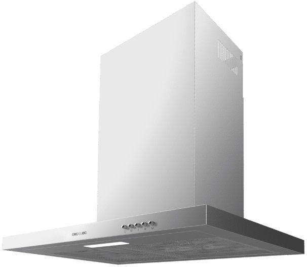 Exaustor de Parede CECOTEC Bolero Flux TM603500 (Altura 118 cm - 60 cm - 52 cm - Inox), miniatura 3