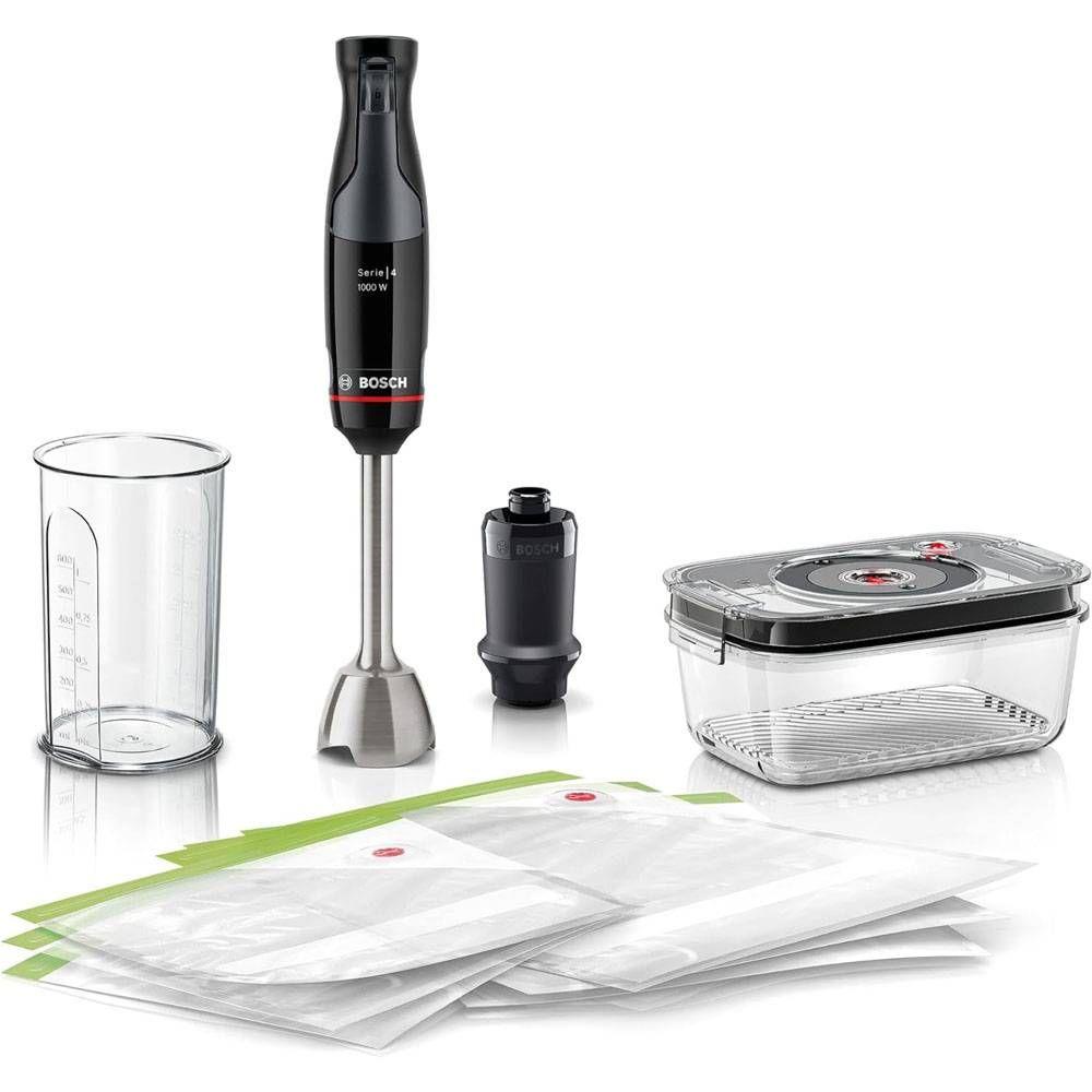 Varinha Mágica BOSCH MSM4B6V2 ErgoMaster Série 4 (1000 W - Altura 38,5 cm - Antracite e Preto), miniatura 2