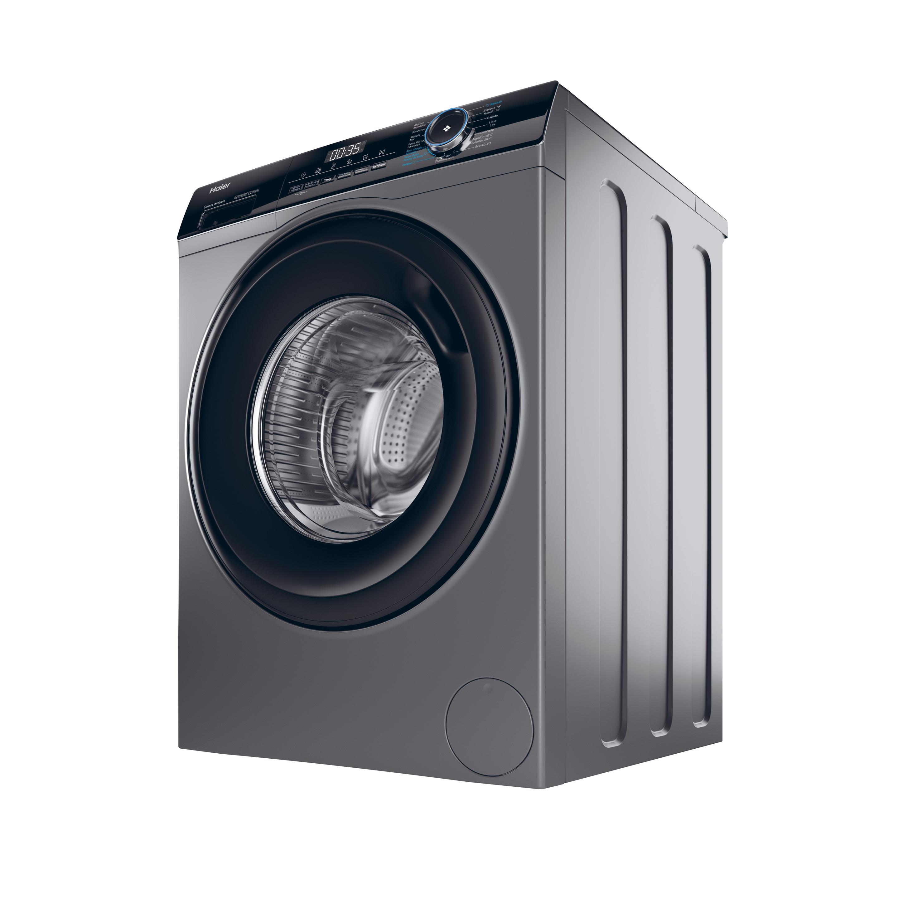 Máquina de Lavar Roupa Independente HAIER HW90-B14939S8-IB (1400 RPM - B - A - Antracite), miniatura 5