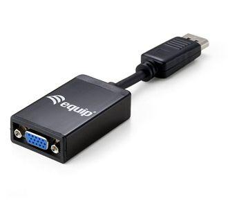 Adaptador DisplayPort para VGA EQUIP 133435 (0,15 m - Preto)