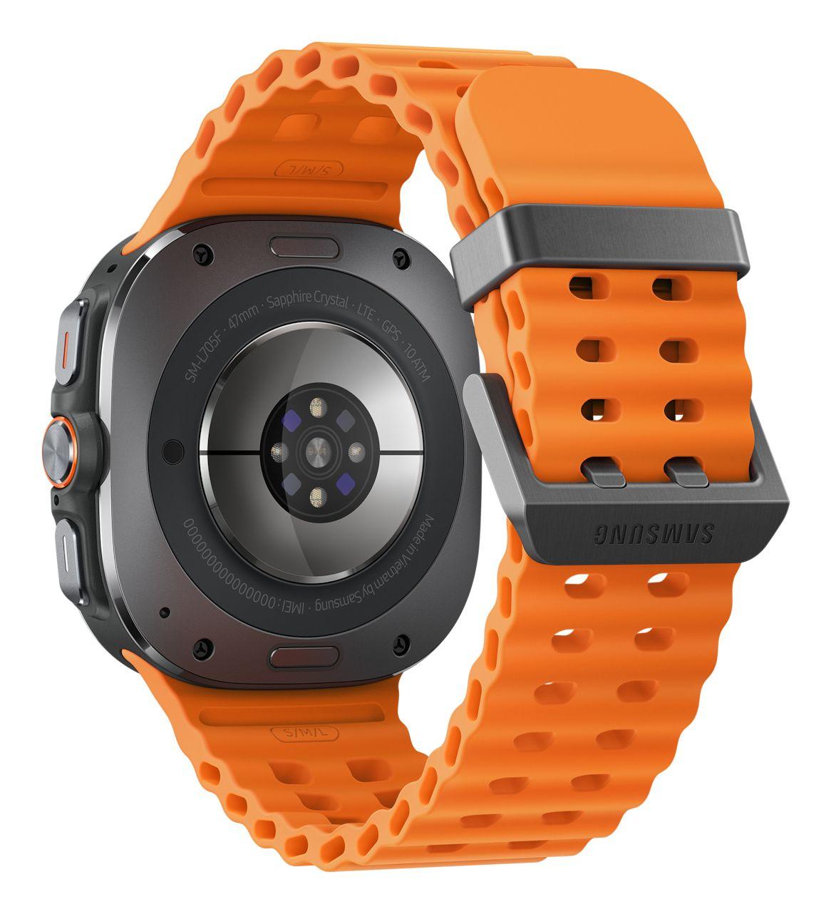 Smartwatch SAMSUNG Galaxy Watch Ultra 2025 LTE (Redondo - Wear OS - AMOLED - Cinzento Titânio), miniatura 4