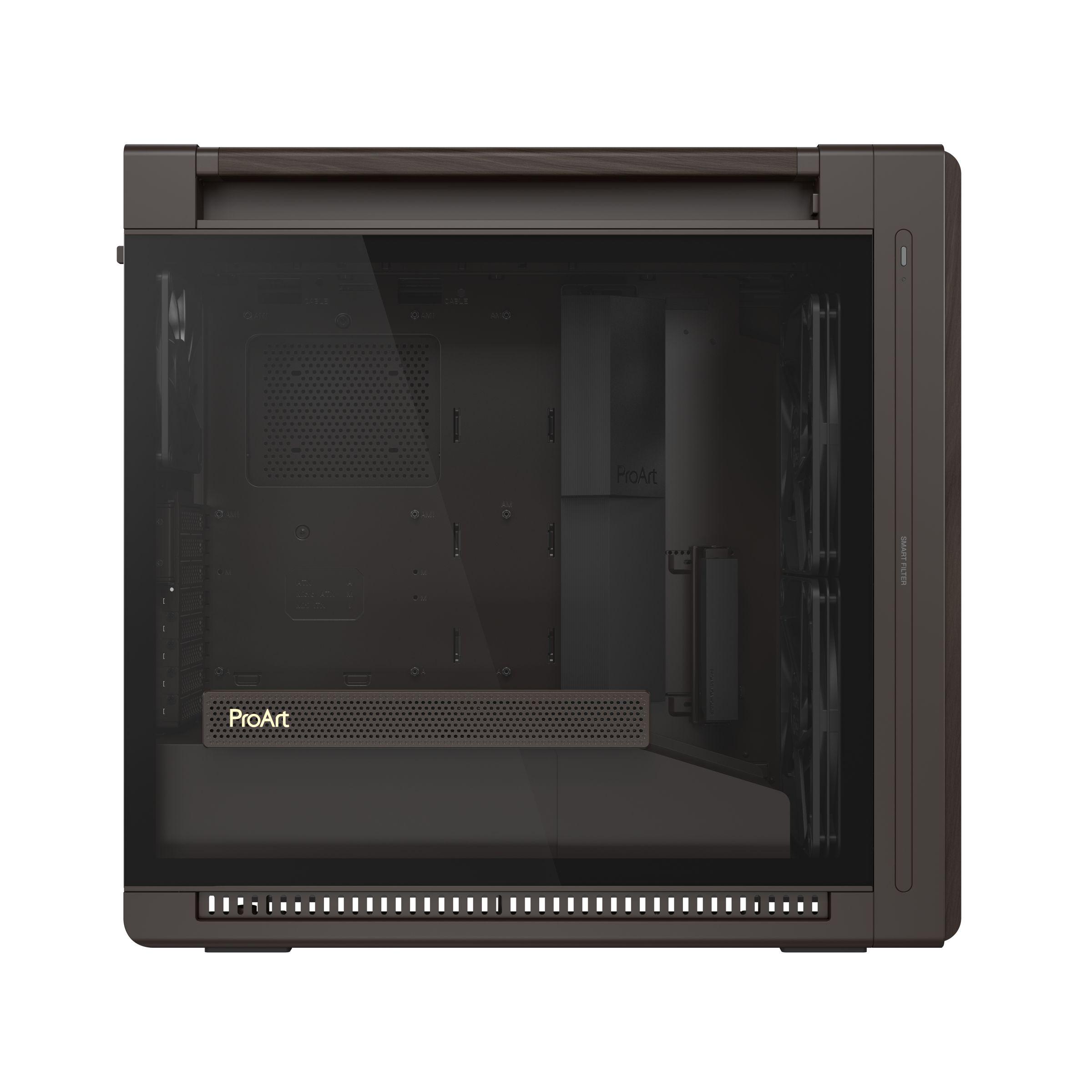 Caixa de Computador ASUS ProArt PA602 Wood Edition (Midi Tower - 18,5 cm - 44 cm - Castanho) — miniatura 7