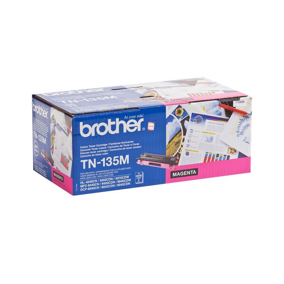 Toner BROTHER TN-135M (4000 páginas - Magenta) — miniatura 2