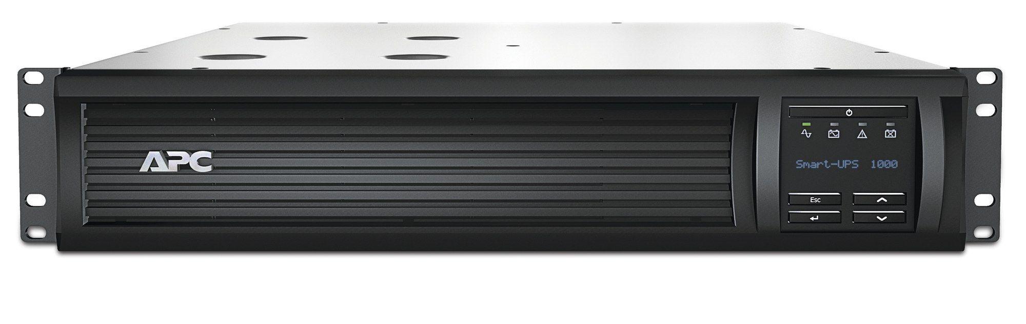 UPS APC SMT1000RMI2UC (RS-232, Cabo USB - Acoplador C13 - Preto)