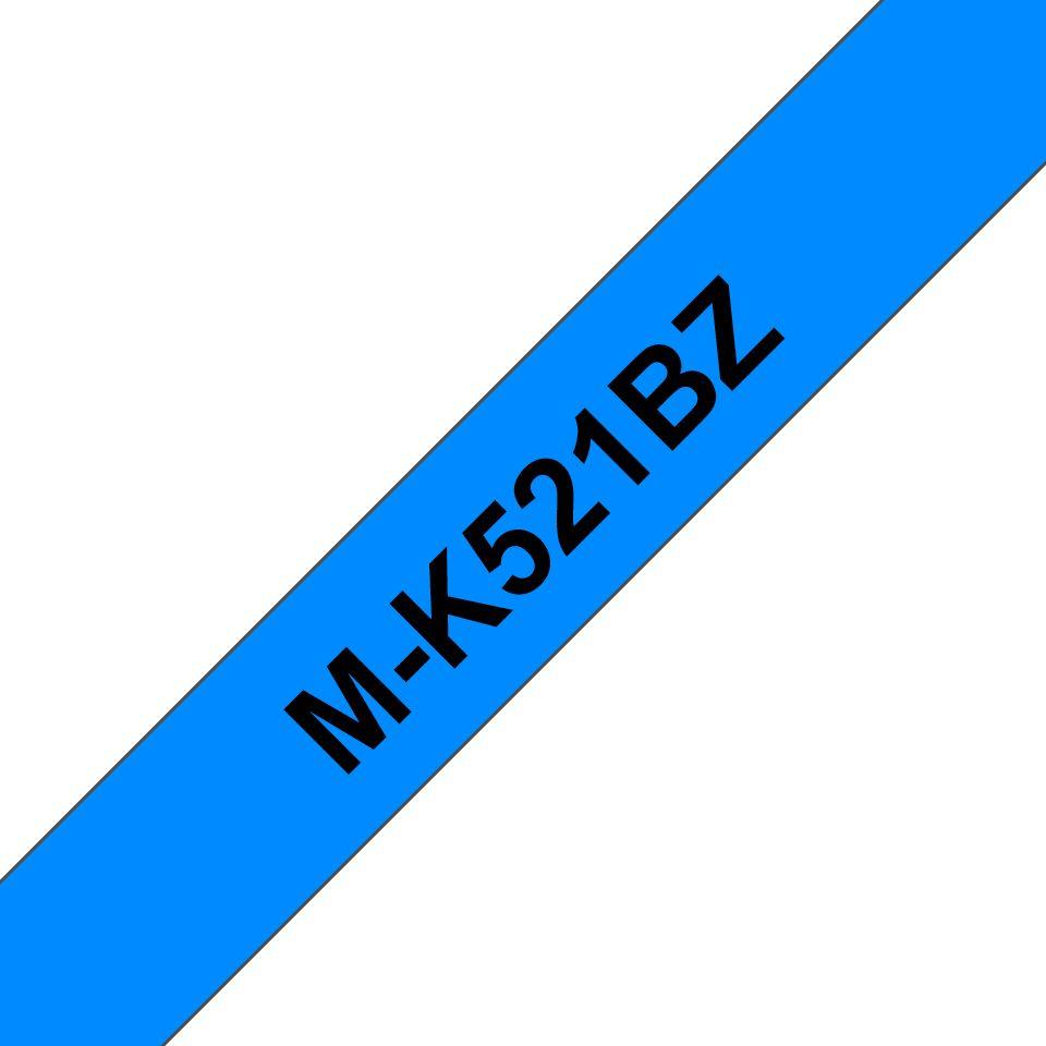 Fita de Impressão BROTHER MK521BZ (Preto sobre Azul)
