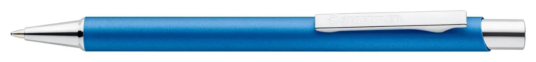 Caneta Esferográfica Retrátil STAEDTLER Elance 421 45-39 (Metal - Azul Pacífico) — miniatura 2