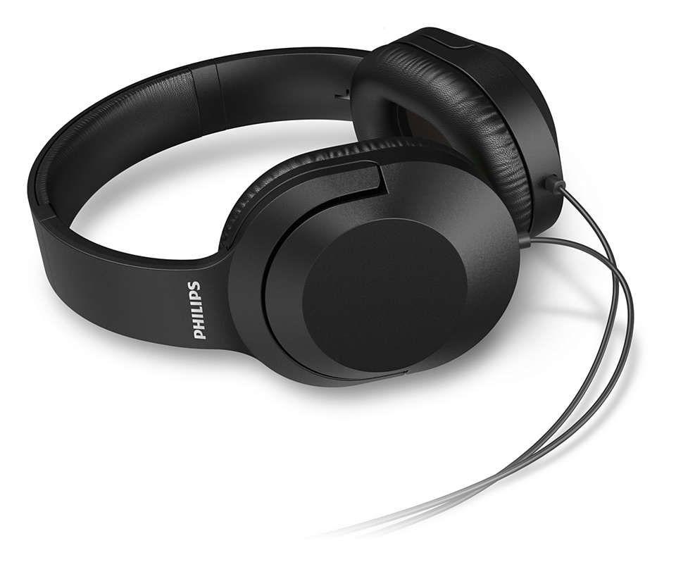 Auscultadores PHILIPS TAH2005BK/00 (Com fios - Over-ear - 4 cm - Preto), miniatura 4