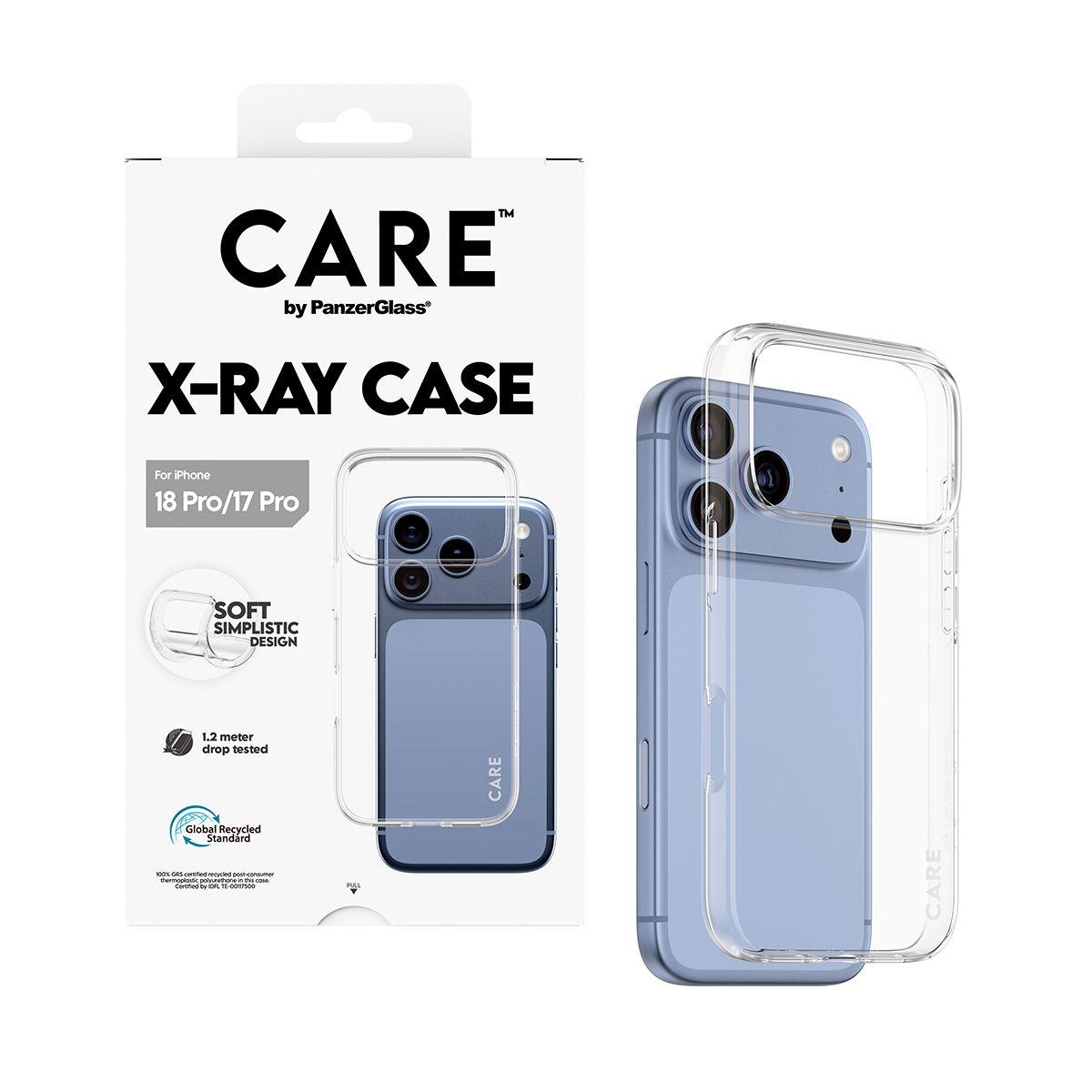 Capa PANZERGLASS CARE X-Ray Case iPhone 17 Pro (Transparente), miniatura 5