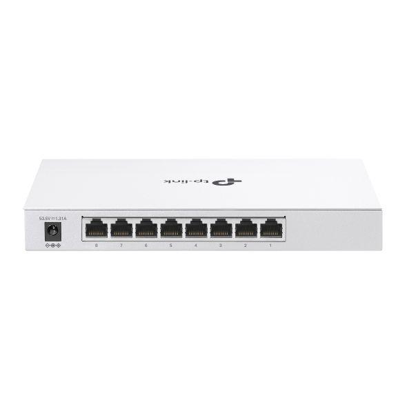 Switch Gerido TP-LINK FESTA FS308GP (Gigabit Ethernet - 10/100/1000 Mbps - 4,1 MB - Branco) — miniatura 2