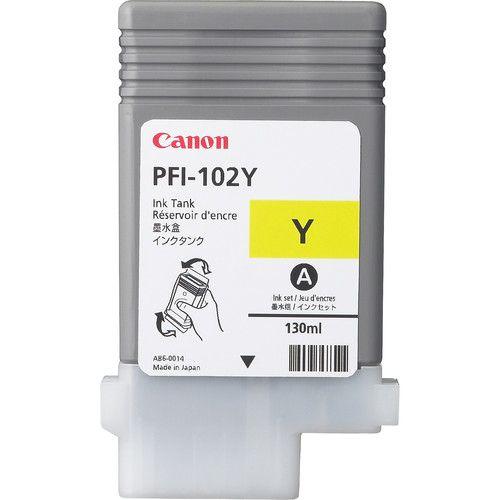 Tinteiro CANON PFI-102Y (Amarelo)