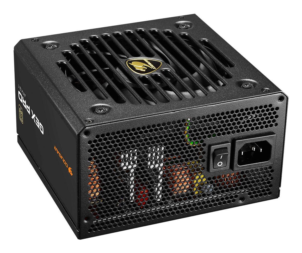Fonte de Alimentação COUGAR CGRGEXP-650 (ATX - 80 PLUS Gold - Totalmente modular - Preto)