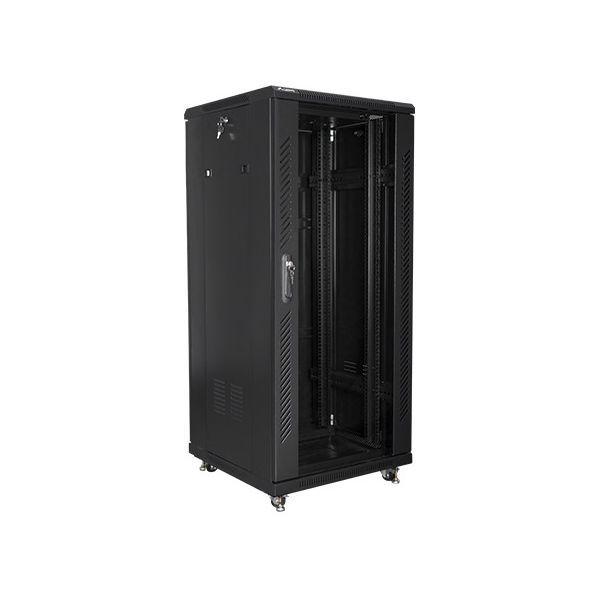 Armário Bastidor LANBERG FF01-6627-12B (19" - 27U - 600 x 600 x 1381 mm - Preto), miniatura 2