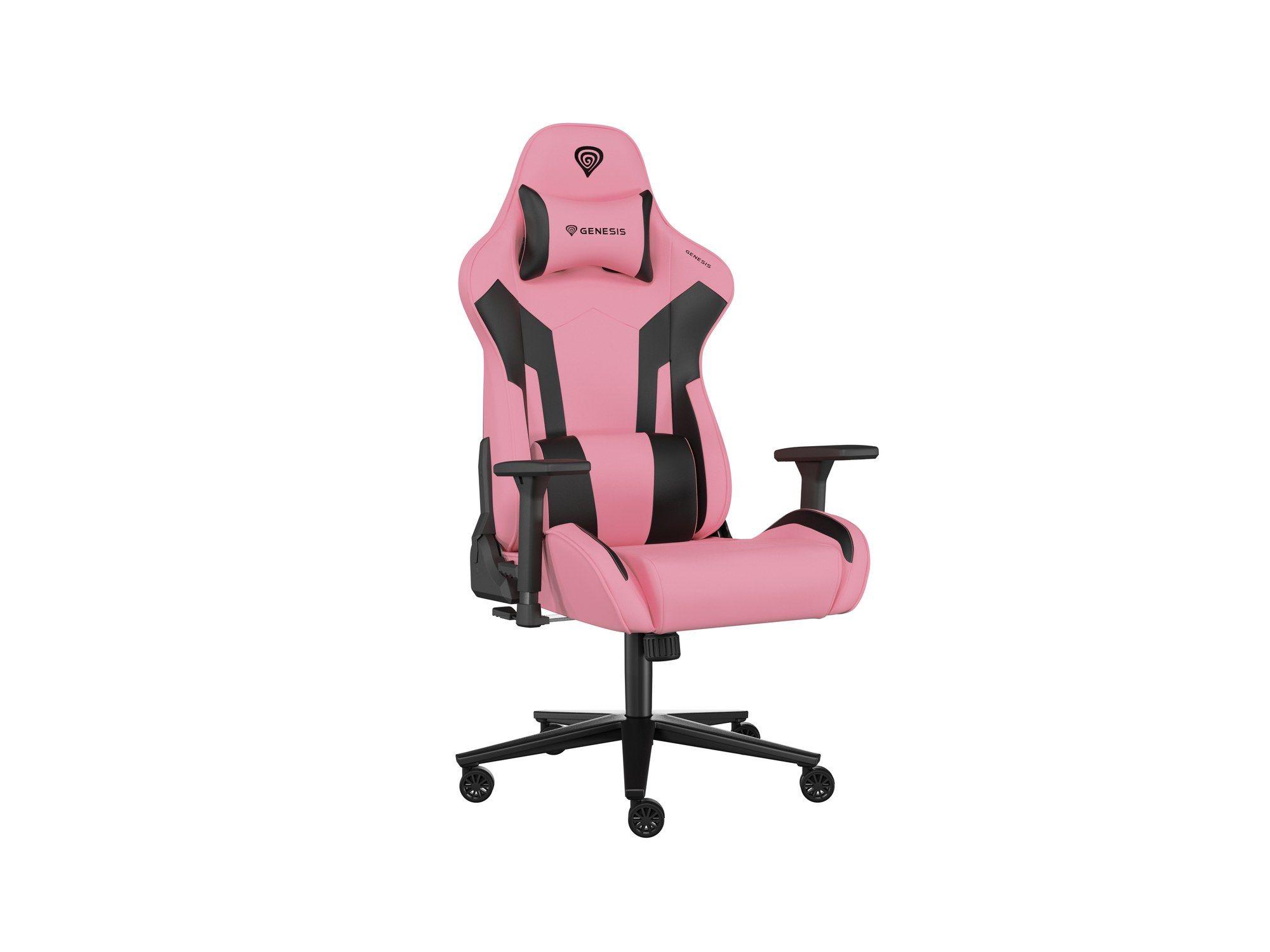 Cadeira Gaming GENESIS Nitro 720 (150 kg - 46,5-53,5 cm - Tecido - Preto/Rosa) — miniatura 7