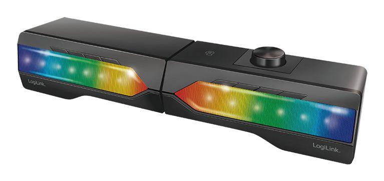 Coluna Soundbar LOGILINK SP0059 (Com fios e sem fios - 6 W - Preto), miniatura 2