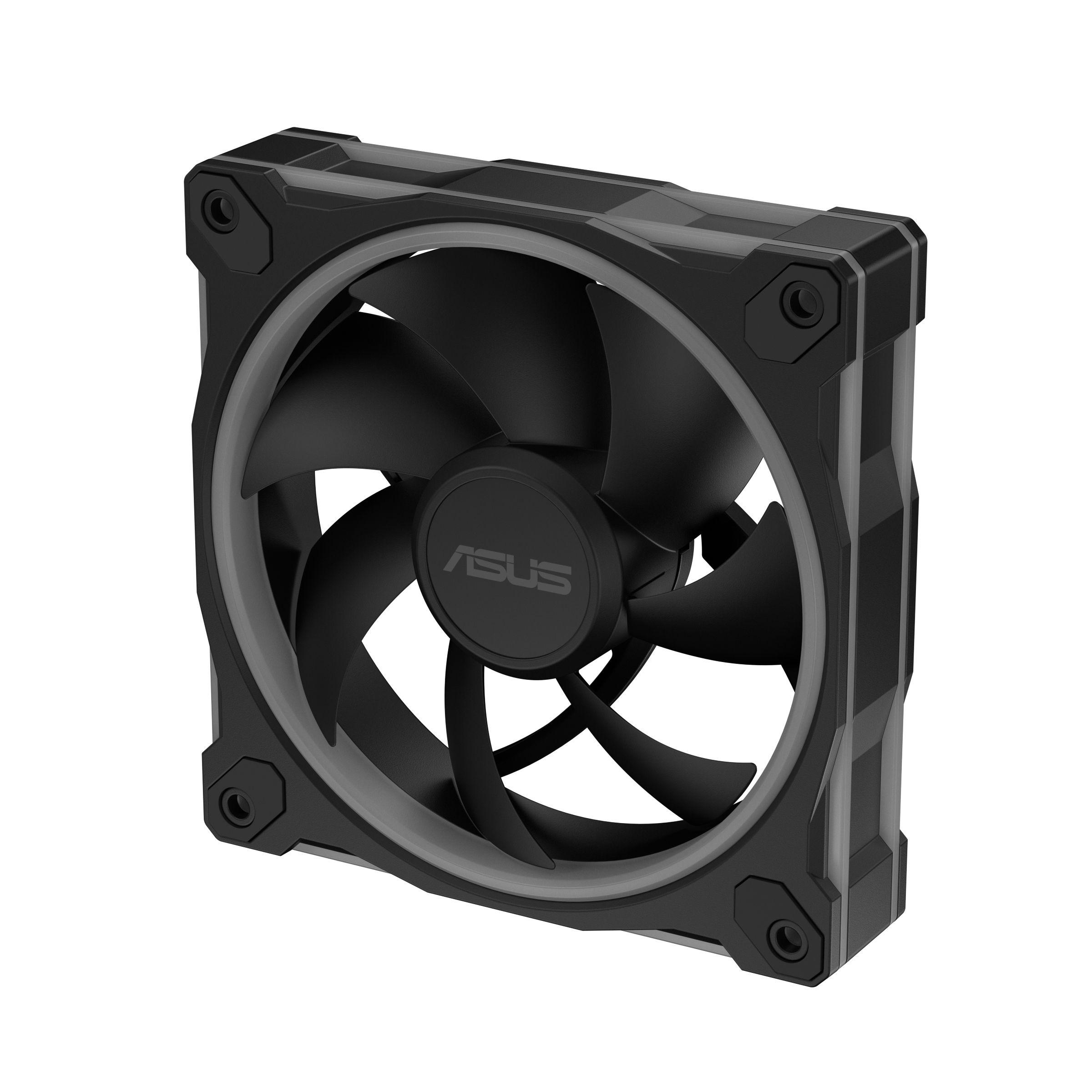 Ventoinha para Caixa PC ASUS Prime MR120 Fan ARGB (Preto), miniatura 9