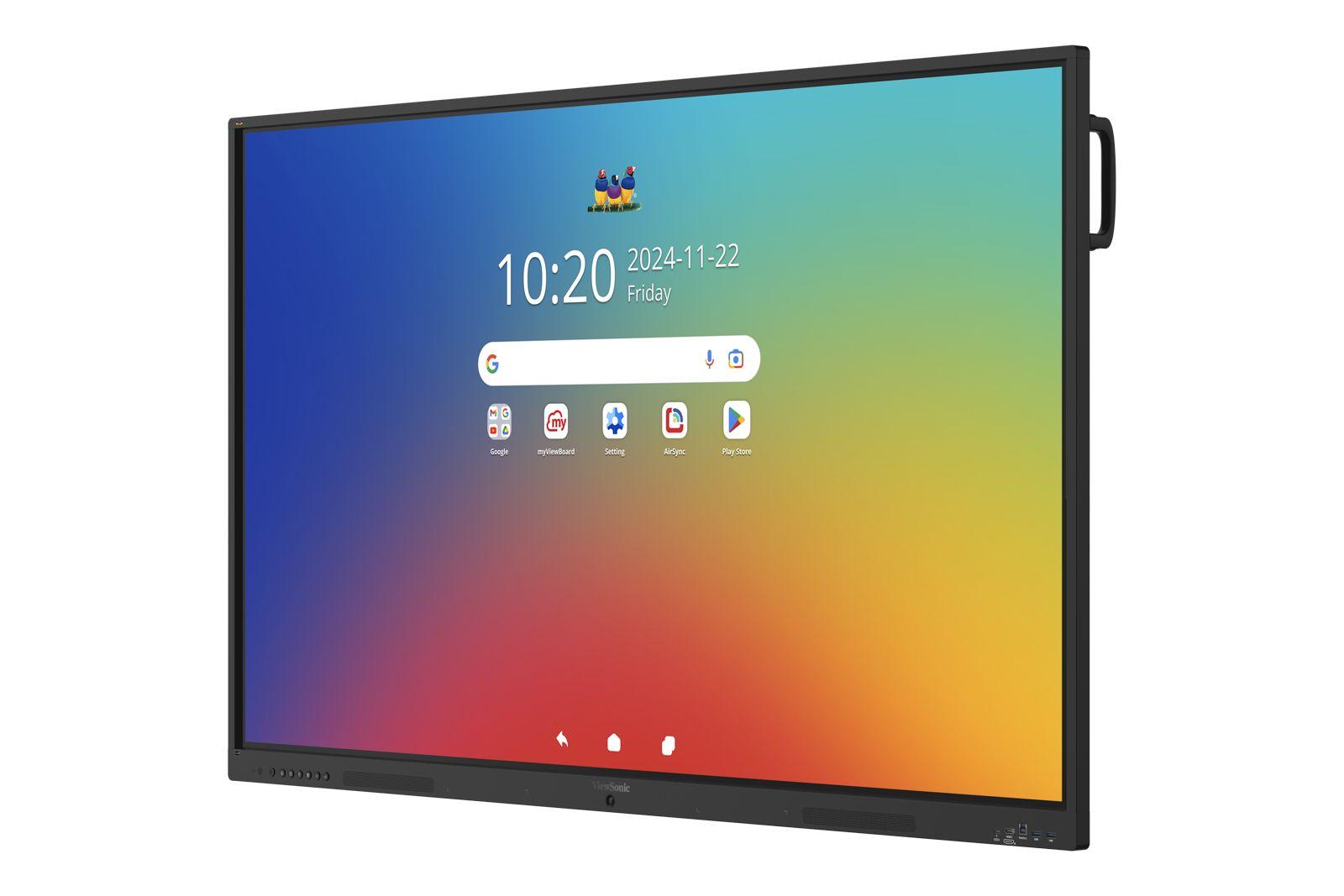 Quadro Interativo VIEWSONIC IFP7535-1-1C (75" - 4K UHD - Android 16) — miniatura 2