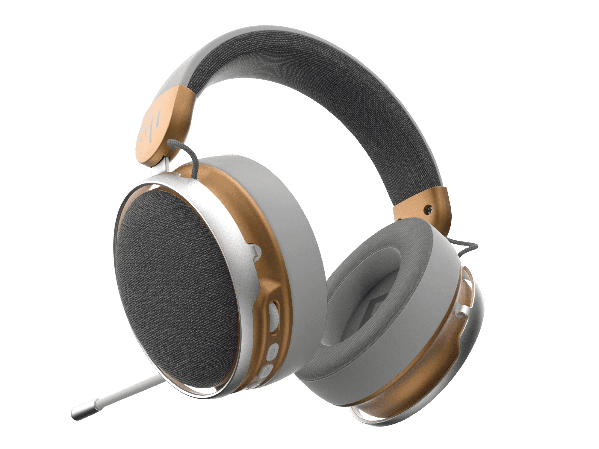 Headset Gaming DARK PROJECT SONO Wireless (53 mm - Branco) — miniatura 2