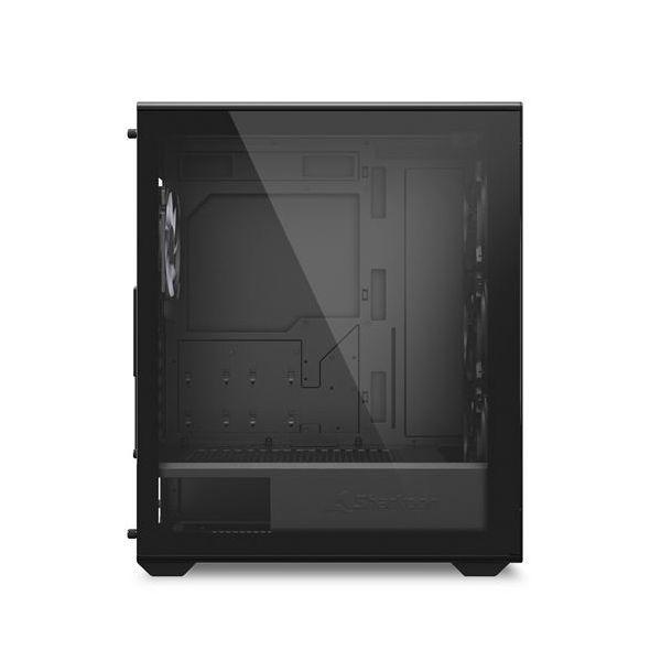Caixa de Computador SHARKOON VK2 RGB (ATX, Micro ATX, Mini-ITX - Full Tower - 16 cm - Preto) — miniatura 4