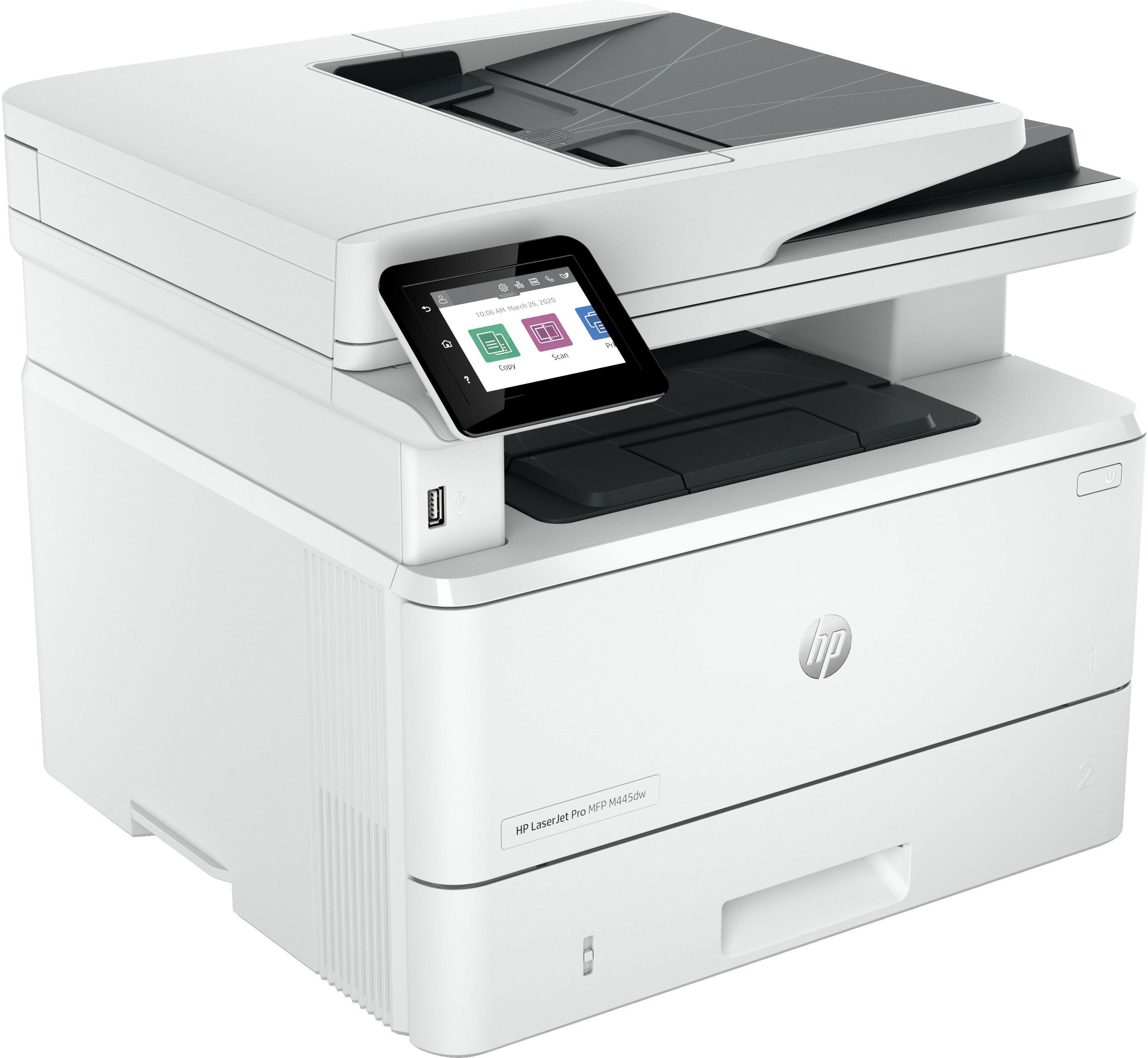 Impressora Multifunções Laser HP LaserJet Pro 4102dw (A4 - Impressão a preto e branco - 350 folhas - Branco), miniatura 2