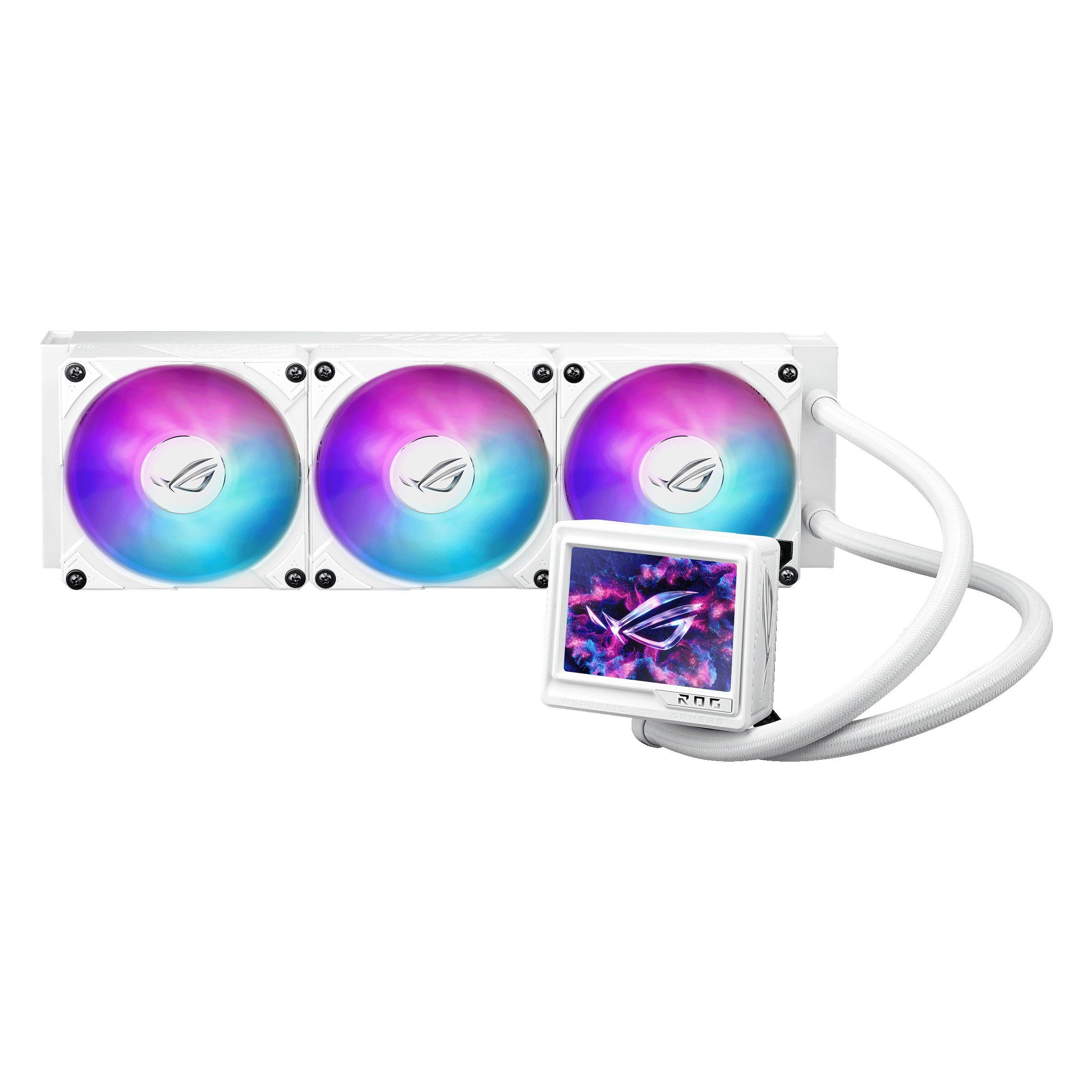Kit de Refrigeração Líquida ASUS ROG RYUJIN III 360 ARGB EXTREME WHT (12 cm - 2800 RPM - Multi - Branco), miniatura 2