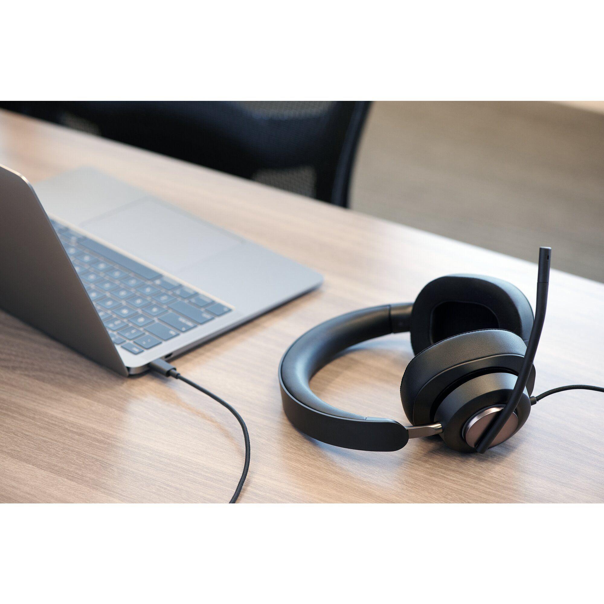 Headset KENSINGTON H2000 (Binaural - Com fios - Supra-aural - Preto), miniatura 3