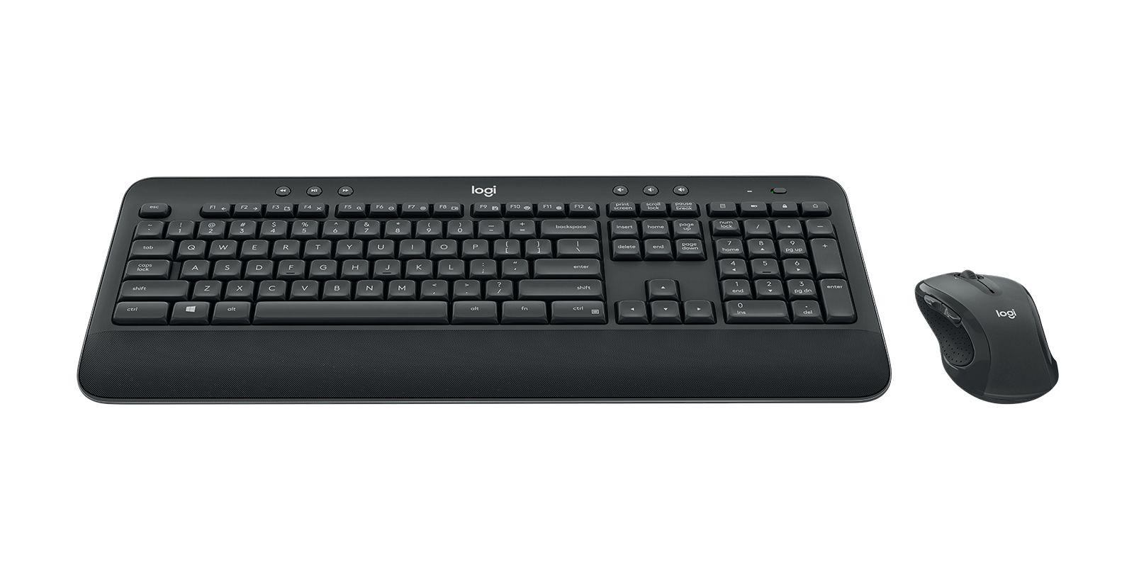 Teclado e Rato LOGITECH MK545 Advanced (Estados Unidos - Tamanho completo - RF Wireless - Preto)