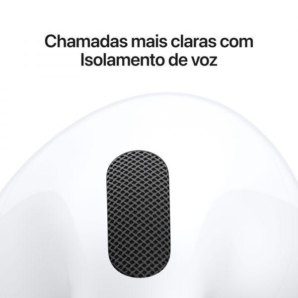Auscultadores True Wireless APPLE AirPods 5 MKFW4ZM/A (True Wireless Stereo - Intra-aural - USB-C - Branco), miniatura 5