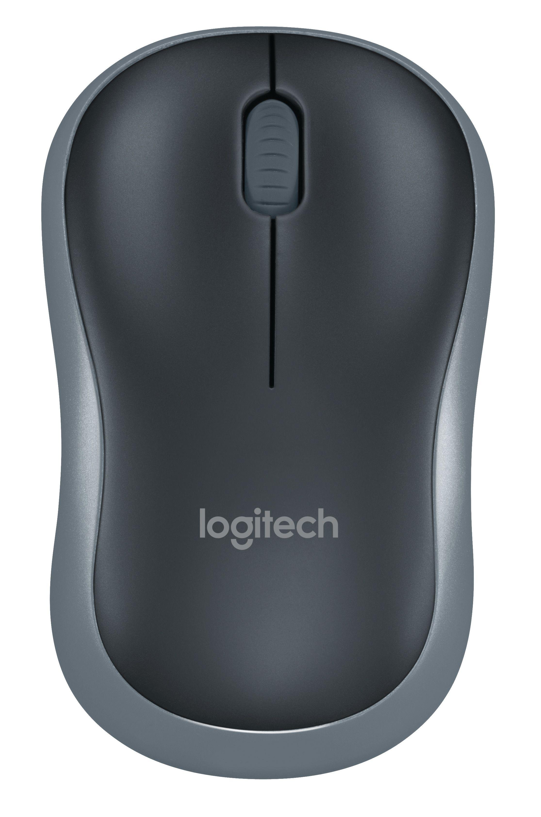 Rato LOGITECH M185 (Ambidestro - 1000 DPI - Ótico - Cinzento)