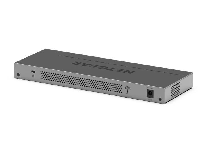 Switch Gerido NETGEAR GS116EP (Gigabit Ethernet - 1000 Mbit/s - 4,1 MB - Cinzento) — miniatura 6